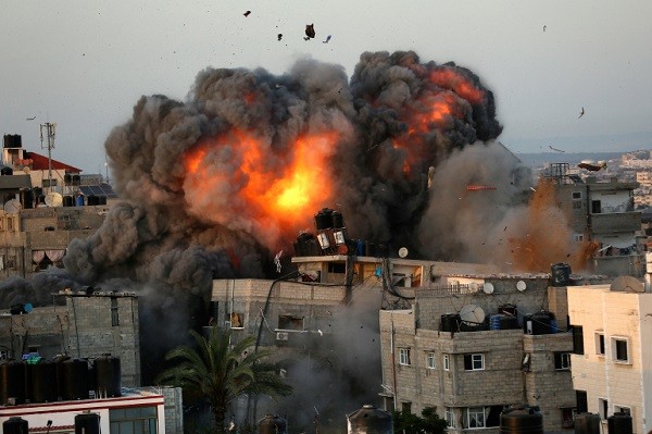 Forsa aéreo di Israèl ta ataká estrecho di Gaza