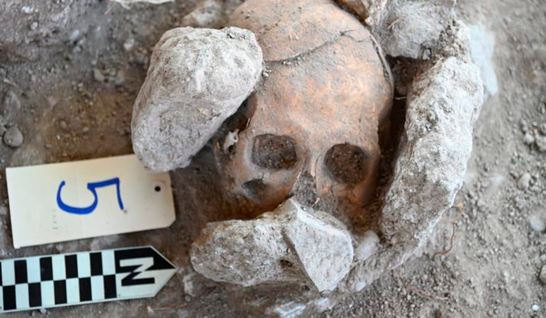 Arkeólogonan a deskubrí ruina di Maya ku kurpa sakrifiká