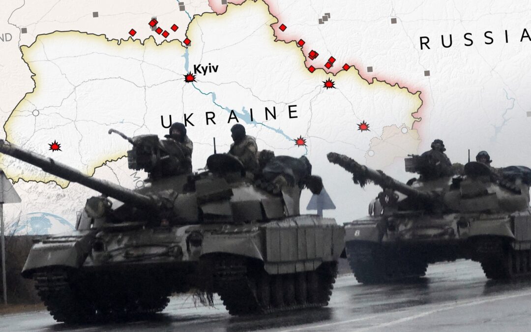 Kapitalnan di Ukrania i Rusia ta sinti efektonan direkto di konflikto