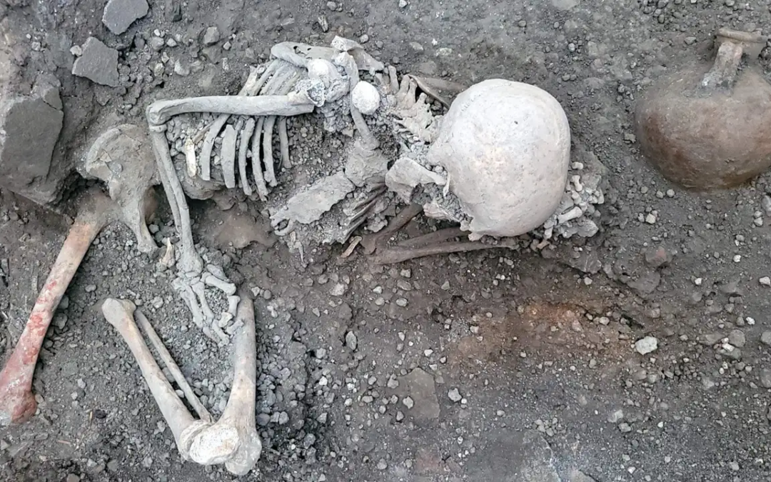 Arkeólogonan a deskubrí restu di víktima di erupshon volkániko na Pompeii den aña 79