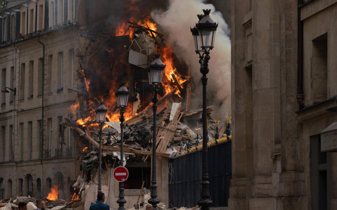 Eksploshon fuerte na Paris relashoná ku eskape di gas